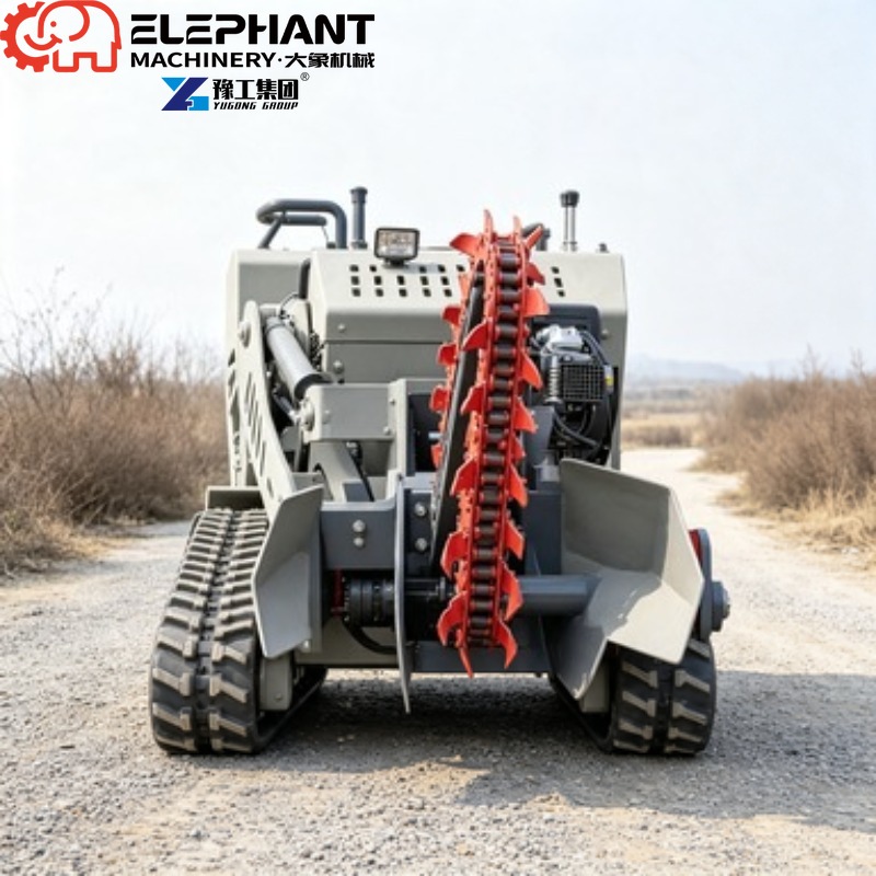 Trencher Machine Small - حفارة صغيرة متعددة الوظائف، آلة حفر