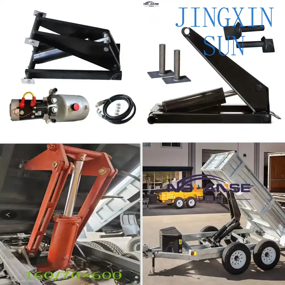 Heavy Equipment In Mining - نظام هيدروليكي لرفع المقطورات الثقيلة بقدرة