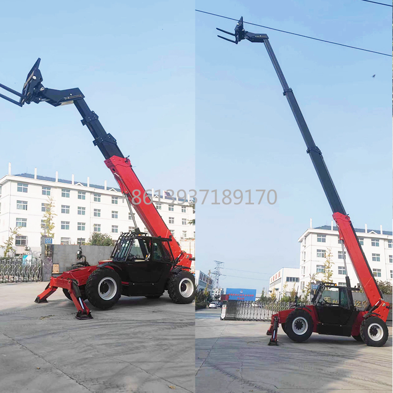 رافعة شوكية تلسكوبية الأكثر مب - مراجعة Telescopic Handler Boom وسعره