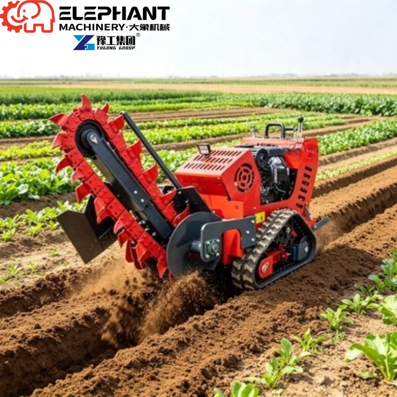 حفارة صغيرة متعددة الوظائف، آل - مراجعة Trencher Machine Small وسعره