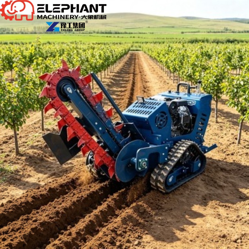 حفارة صغيرة متعددة الوظائف، آل - مراجعة Trencher Machine Small وسعره