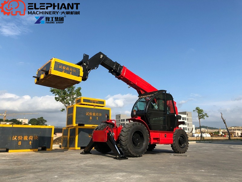 رافعة تلسكوبية بحمولة 4 أطنان  - مراجعة Telescopic Handler Boom وسعره