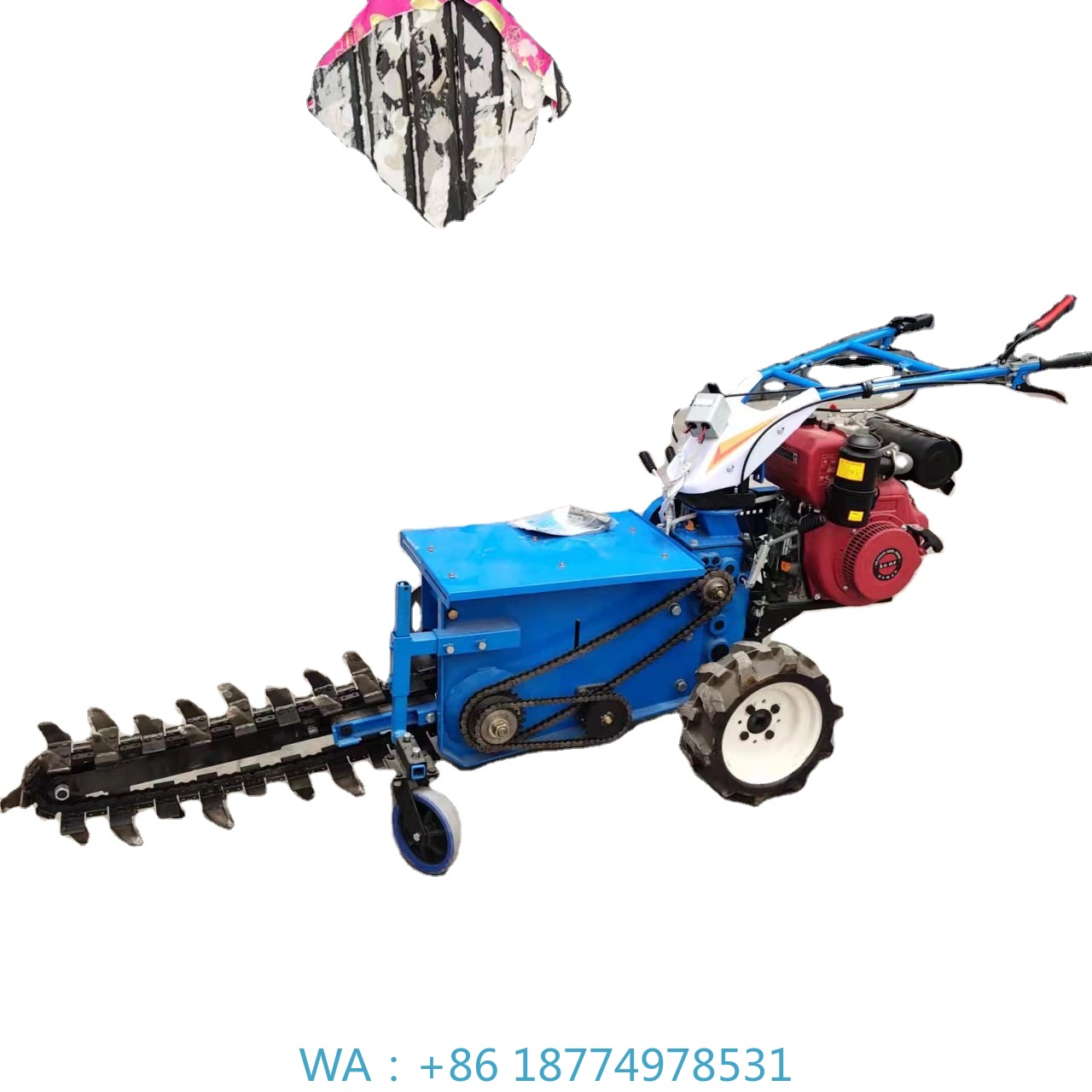 لتخمير الكابلات للاستخدام المن - مراجعة Trencher Machine Small وسعره