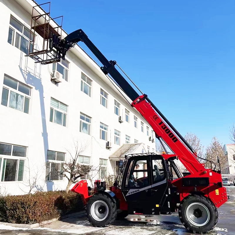 رافعة شوكية صينية جديدة بحمولة - مراجعة Telescopic Handler Boom وسعره