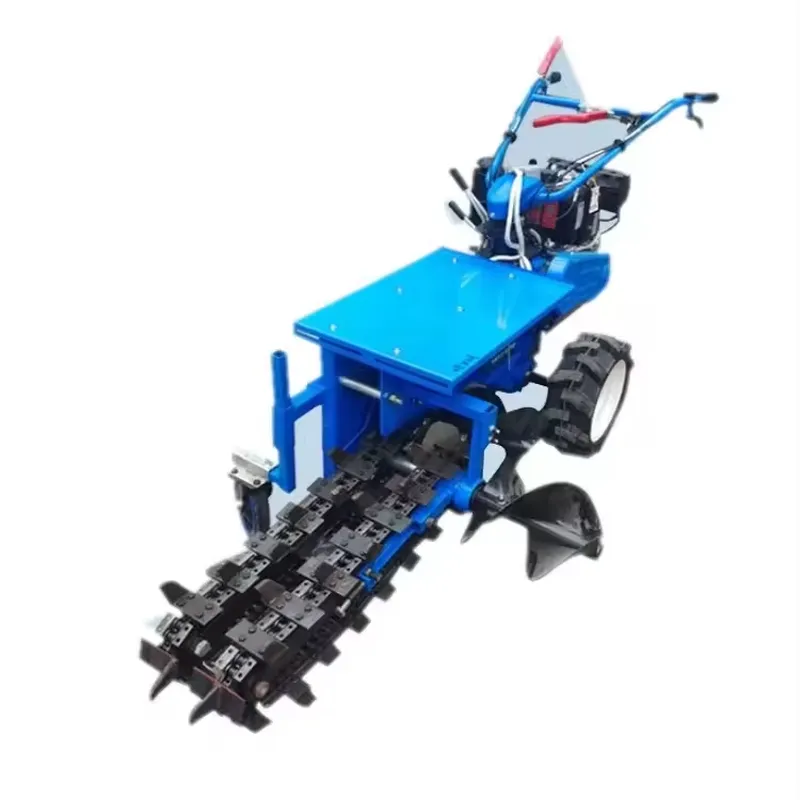 آلة حفر يدوية صغيرة بسلسلة مزد - مراجعة Trencher Machine Small وسعره