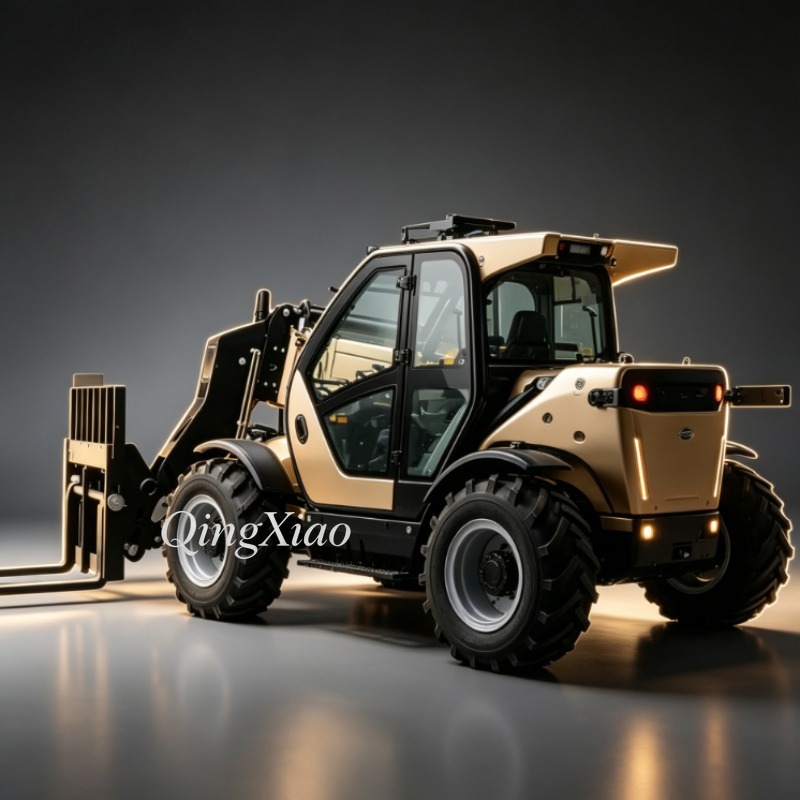 رافعة تلسكوبية رباعية الدفع FO - مراجعة Telescopic Handler Boom وسعره