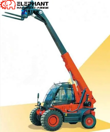 رافعة تلسكوبية دوارة لجميع الت - مراجعة Telescopic Handler Boom وسعره