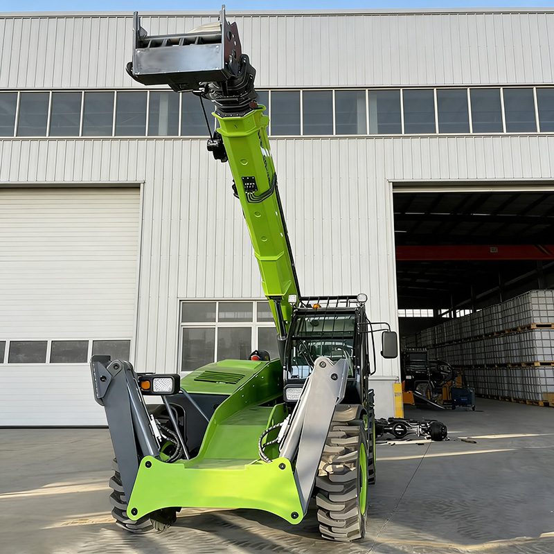 رافعة تلسكوبية صينية بارتفاع ر - مراجعة Telescopic Handler Boom وسعره