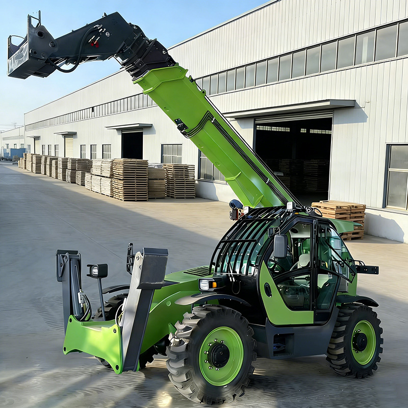 رافعة تلسكوبية صينية بارتفاع ر - مراجعة Telescopic Handler Boom وسعره
