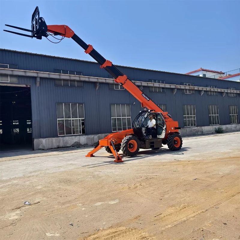 رافعة تلسكوبية صغيرة أوتوماتيك - مراجعة Telescopic Handler Boom وسعره