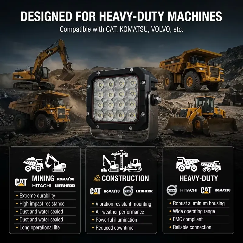 كشاف إضاءة عالي اللمعان مع خاص - مراجعة Heavy Equipment In Mining وسعره